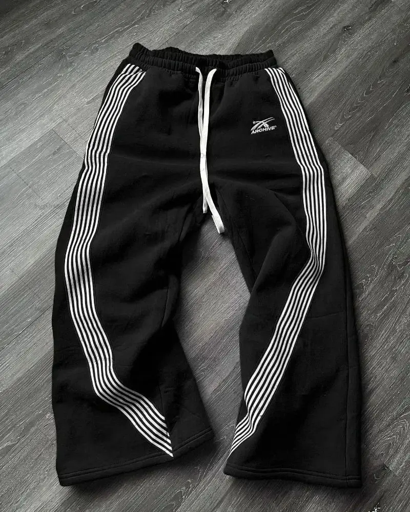 Mens Fashion Camo Pants - 2026 Y2K 블랙 그레이 카모 전술