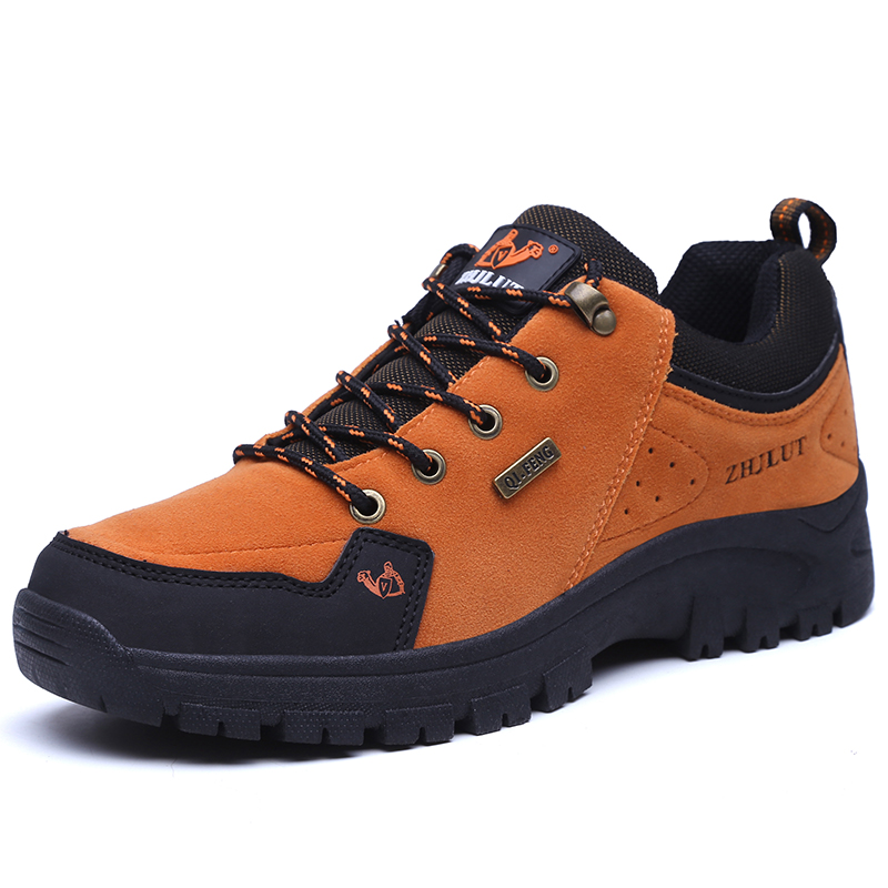 Men'S Fashion Hiking Boots - 하이 퀄리티 아웃도어 워킹 스니커즈, 고무