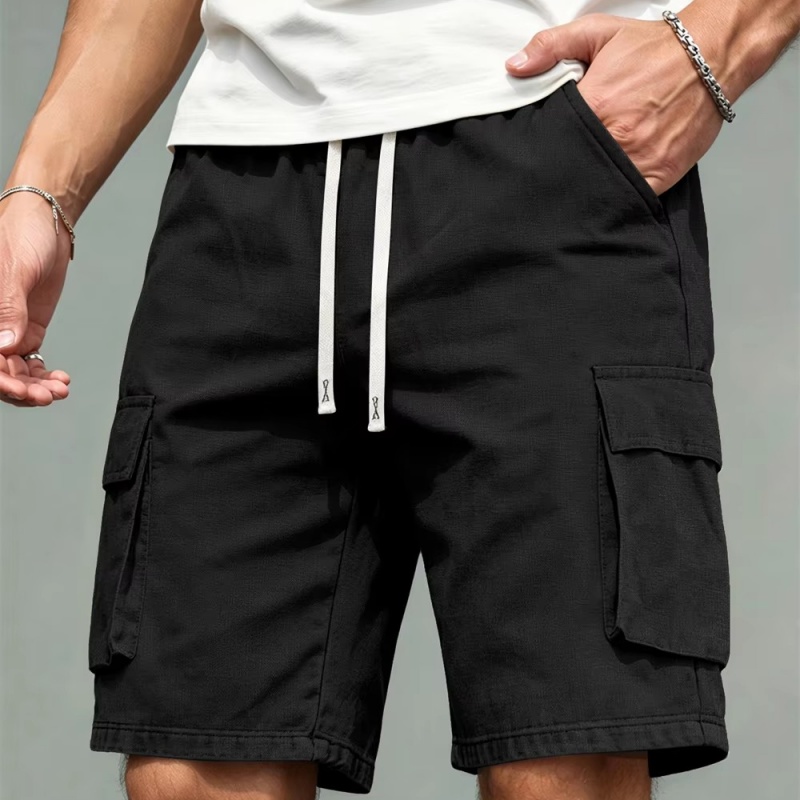Cargo Jogger Pants - 남성용 루즈핏 속건 스트레이트 팬츠 캐주얼