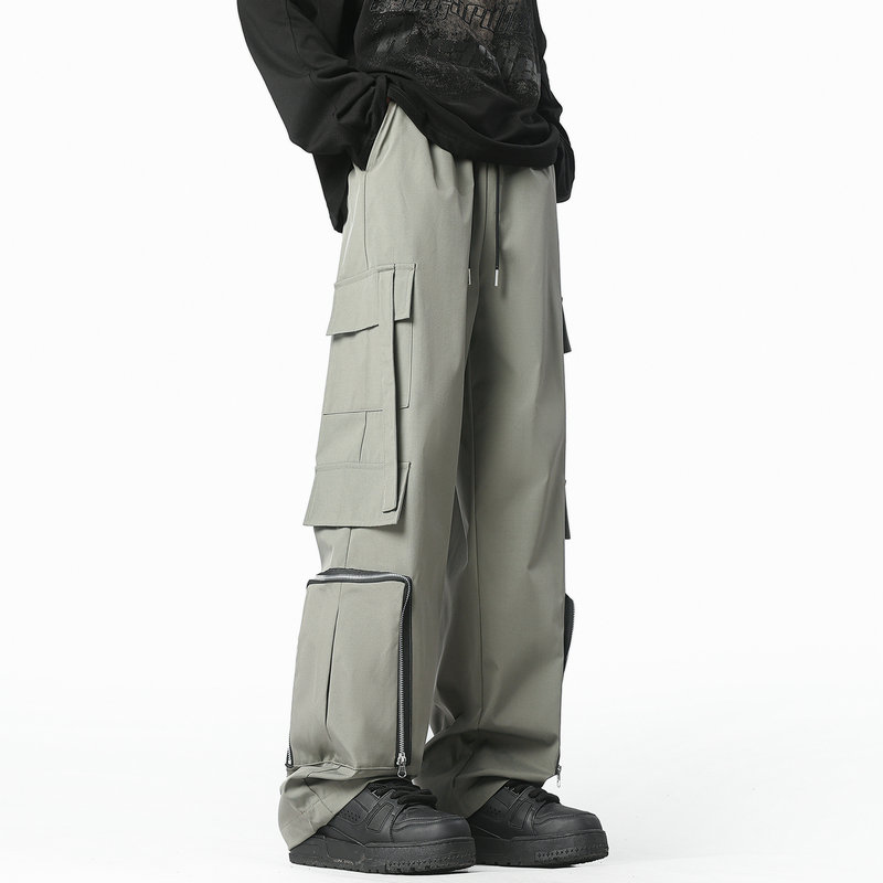 Cargo Jogger Pants - 패션 남성 카고 바지 루즈핏 조거