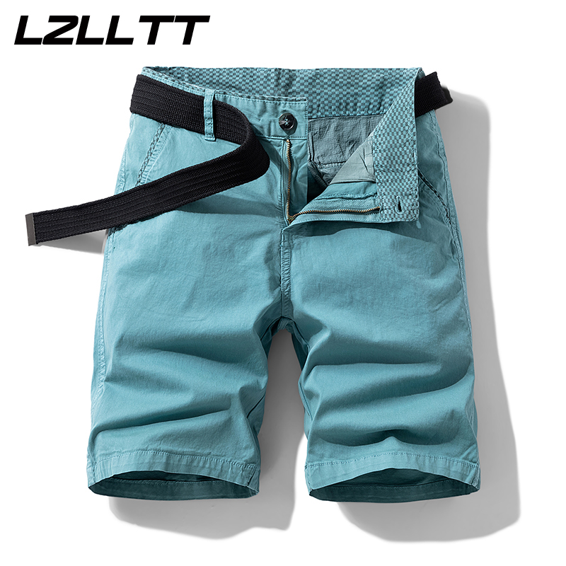 Cargo Jogger Pants - 남성용 코튼 카고 반바지, 브리치 버뮤다