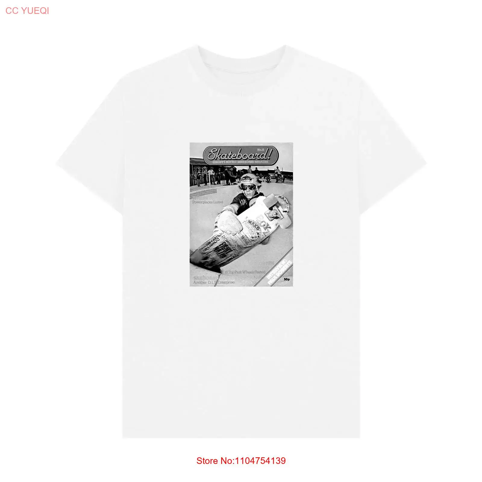 Mens Fashion Magazines - 프리미엄 공식 스케이트보드 매거진 파워플레이스 티셔츠