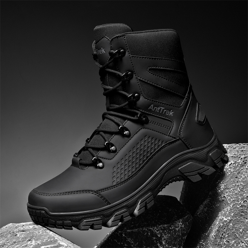 Men'S Fashion Hiking Boots - 남성용 와일드 트레이닝 부츠 사계절 하이탑