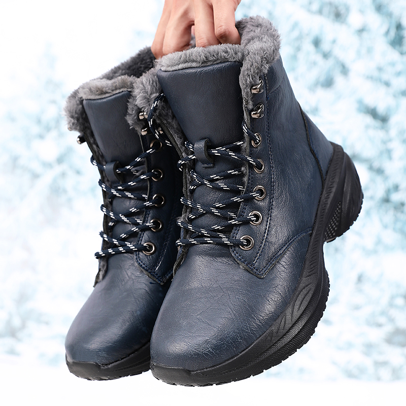 남성용 겨울 방수 스노우 부츠, 넓은 앞코 스니커즈,  - Men'S Fashion Hiking Boots 리뷰 및 가격