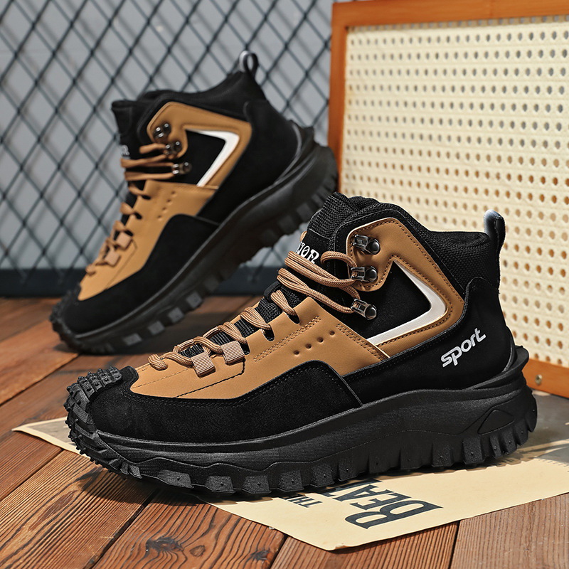 남성용 와이드 폭 하이킹 신발 미끄럼 방지 내구성 야외 - Men'S Fashion Hiking Boots 리뷰 및 가격
