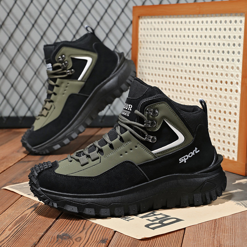 남성용 와이드 폭 하이킹 신발 미끄럼 방지 내구성 야외 - Men'S Fashion Hiking Boots 리뷰 및 가격