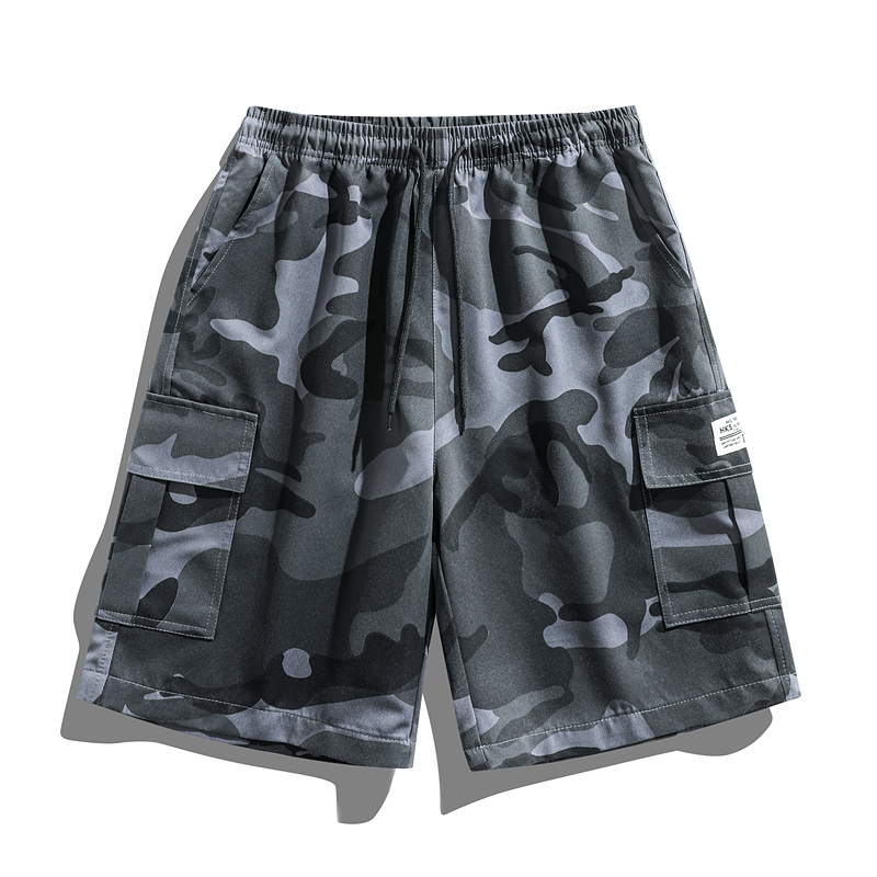 새로운 남성용 카모플라주 카고 반바지 (드로스트링 &  - Mens Fashion Camo Pants 리뷰 및 가격