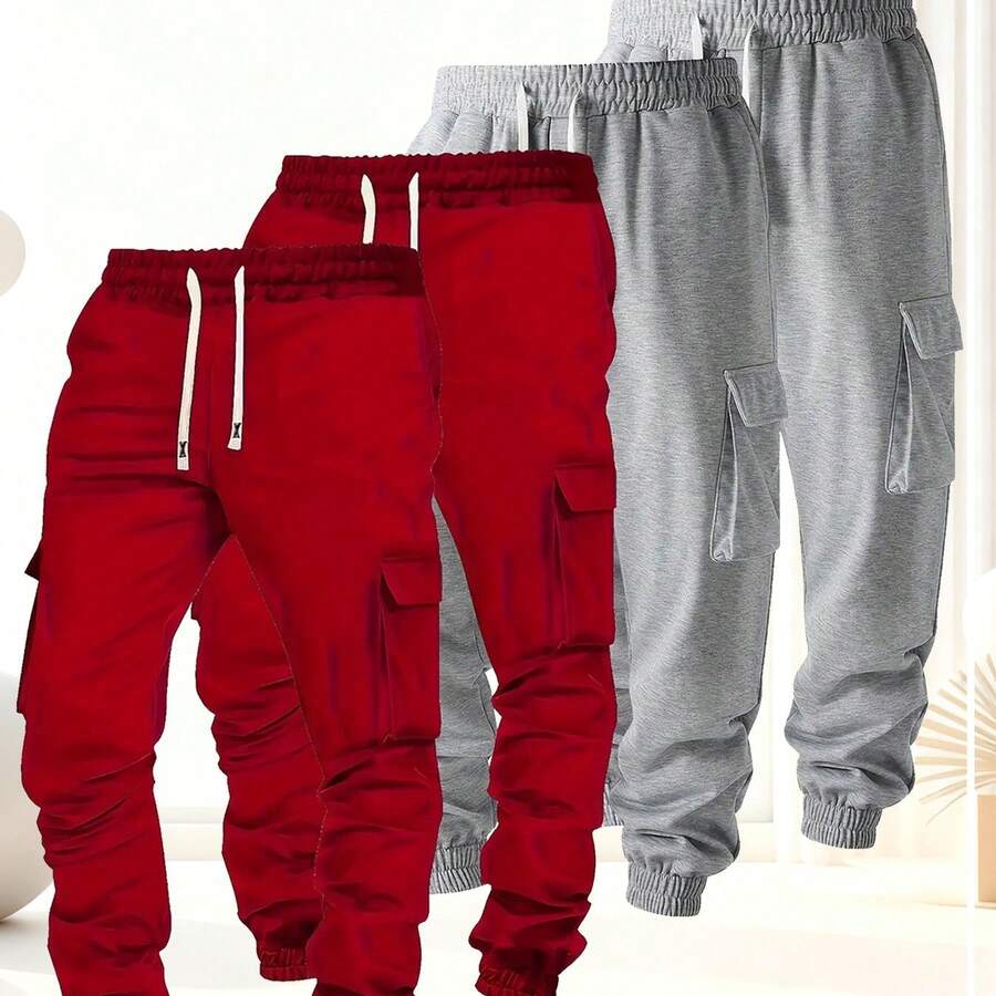 2025 신상 4종 남성 플러스 사이즈 올리브 그린 카 - Cargo Jogger Pants 리뷰 및 가격