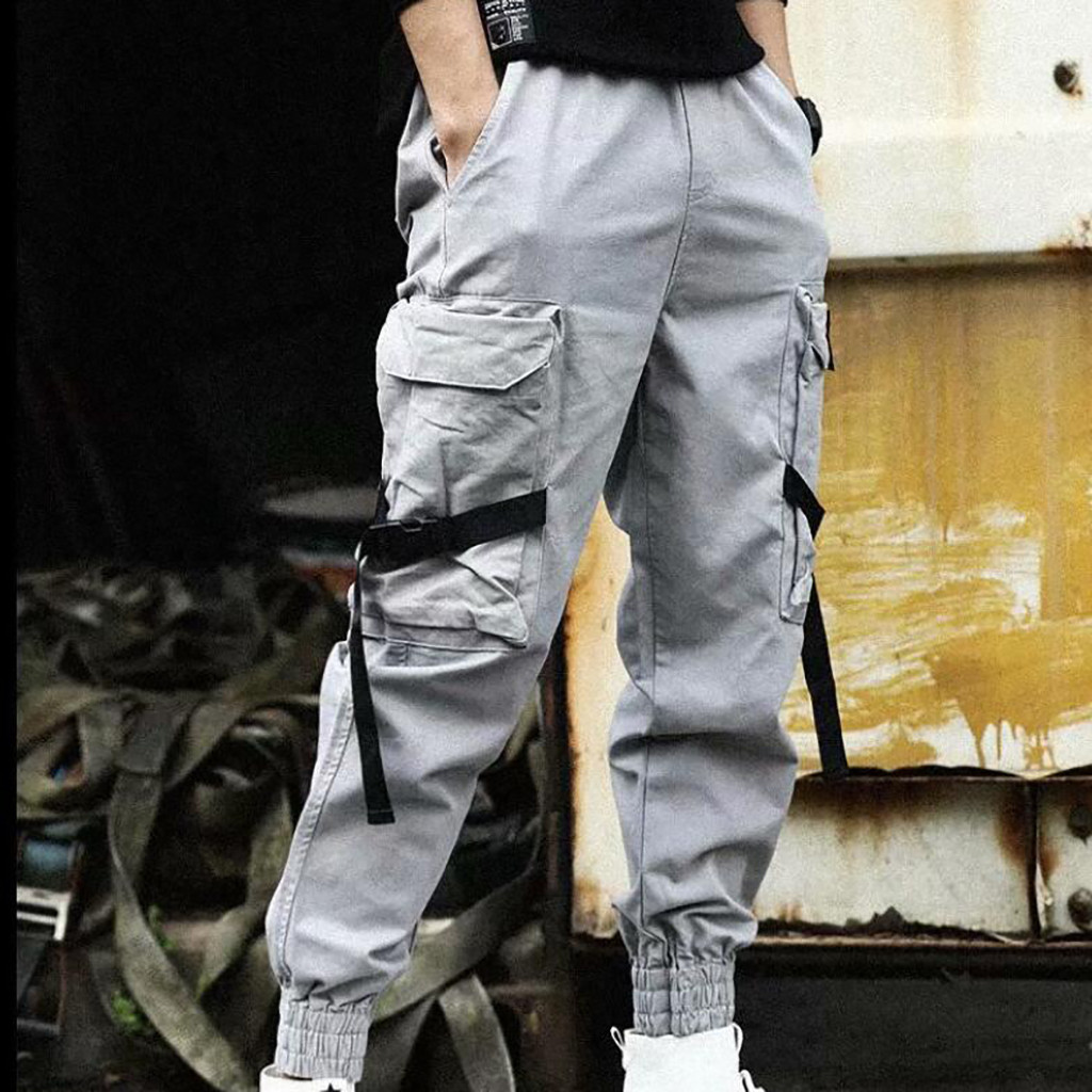 루즈핏 카고 팬츠 남성 스트릿웨어 트렌디 멀티 포켓 조 - Cargo Jogger Pants 리뷰 및 가격