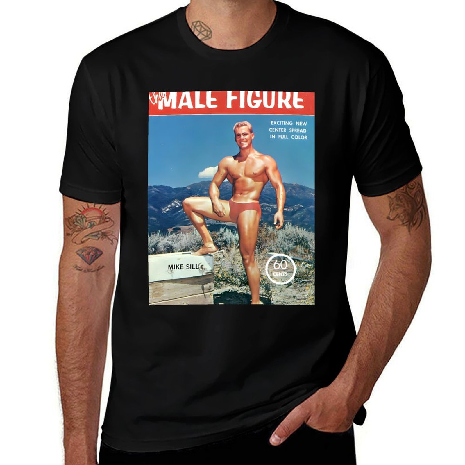 Mike Sill과 함께 있는 남성 그림 - 빈티지 체 - Mens Fashion Magazines 리뷰 및 가격