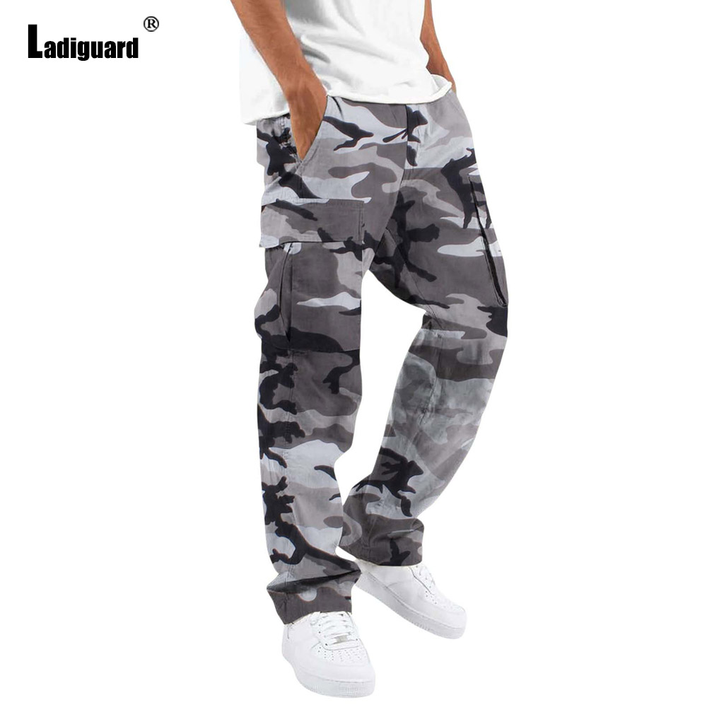 2025 남성 스탠드 포켓 패션 카모 카고 바지 남성  - Mens Fashion Camo Pants 리뷰 및 가격