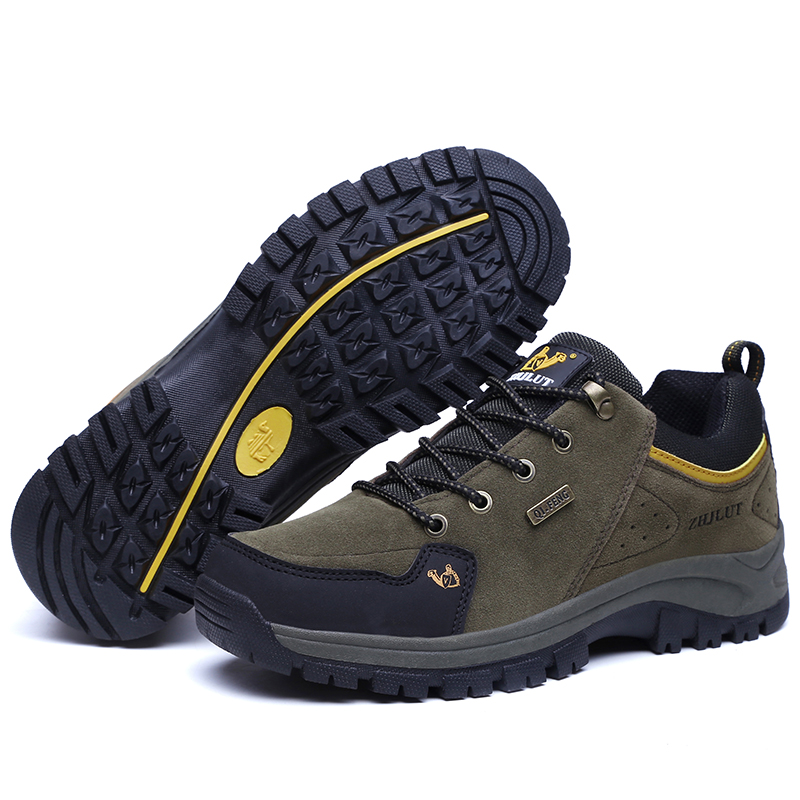 하이 퀄리티 아웃도어 워킹 스니커즈, 고무 밑창, 스웨 - Men'S Fashion Hiking Boots 리뷰 및 가격