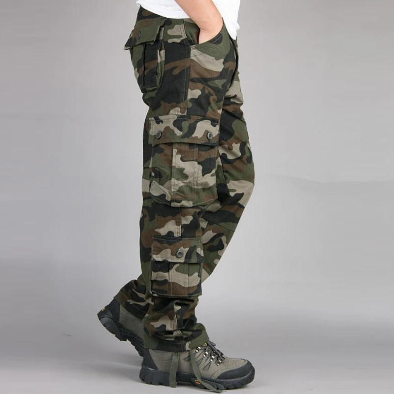 남성 위장 군대 바지 남성 캐주얼 카모 카고 바지 힙합 - Mens Fashion Camo Pants 리뷰 및 가격