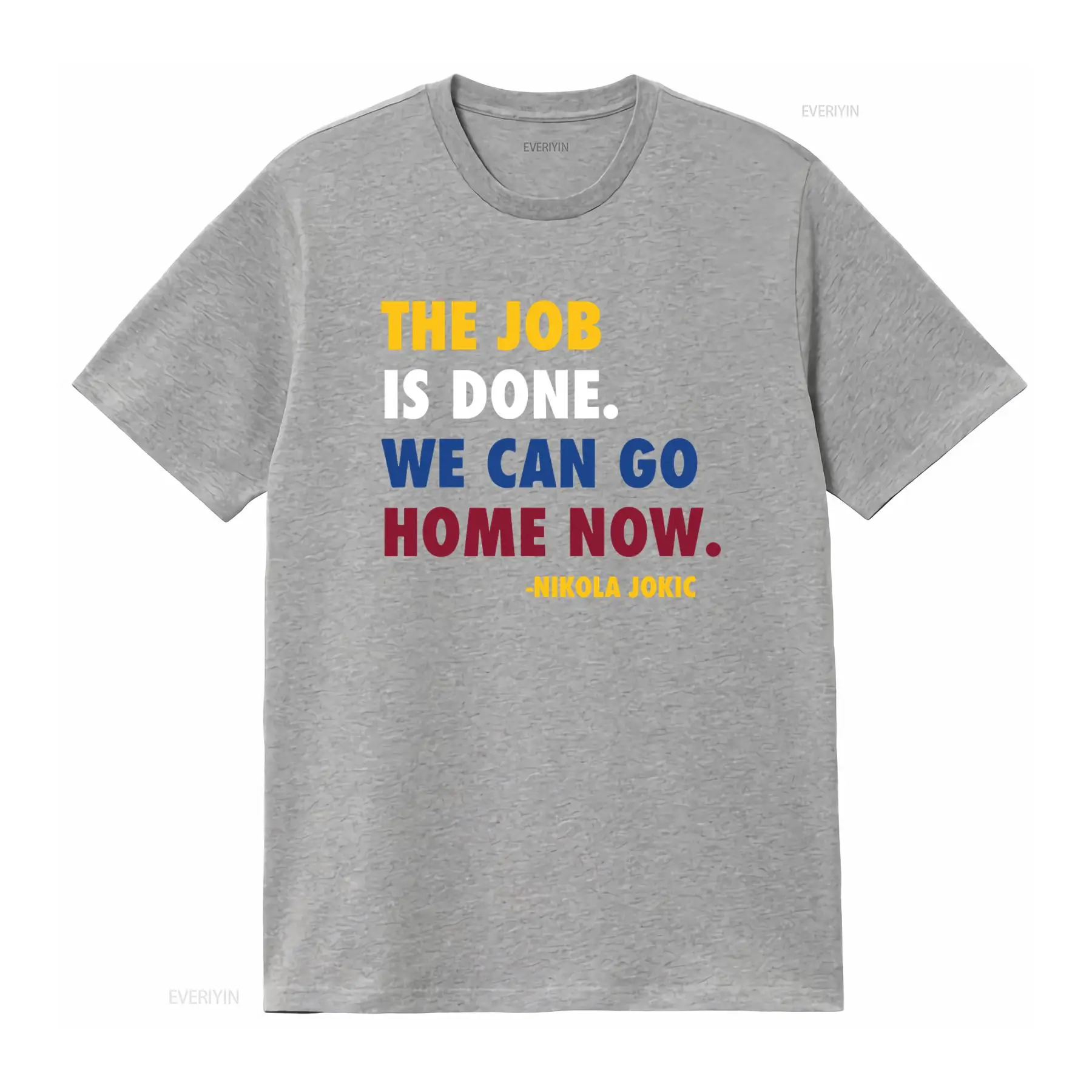 Job Done Can Home Now 니콜라 요키치  - Men'S Fashion Now 리뷰 및 가격