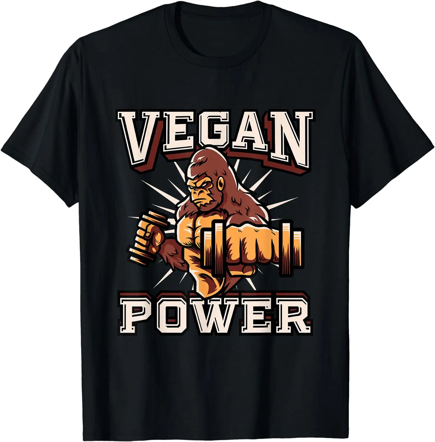 Vegan Power 채식주의자 및 채식주의 운동 티셔 - Mens Fashion Magazines 리뷰 및 가격