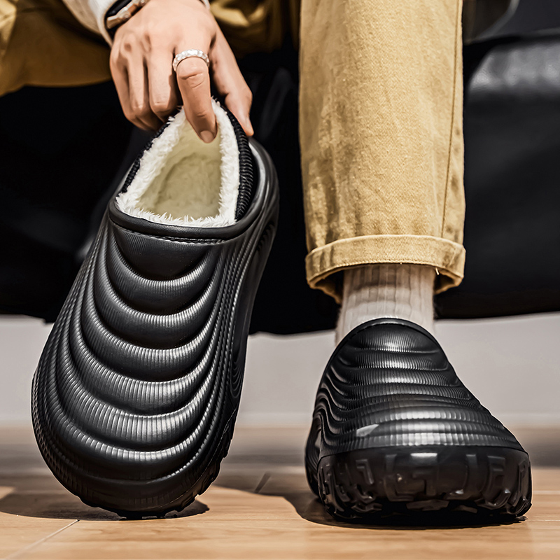 새로운 패션 코튼 남성 슬리퍼 겨울 따뜻한 플러시 남성 - Men'S Fashion Hiking Boots 리뷰 및 가격