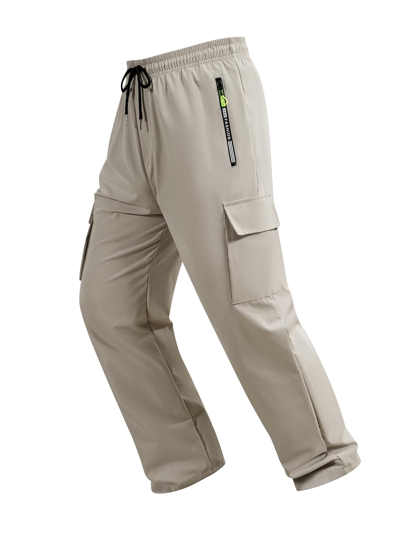 봄 가을 남성 카고 바지 단색 아웃도어 캐주얼 바지 다 - Cargo Jogger Pants 리뷰 및 가격