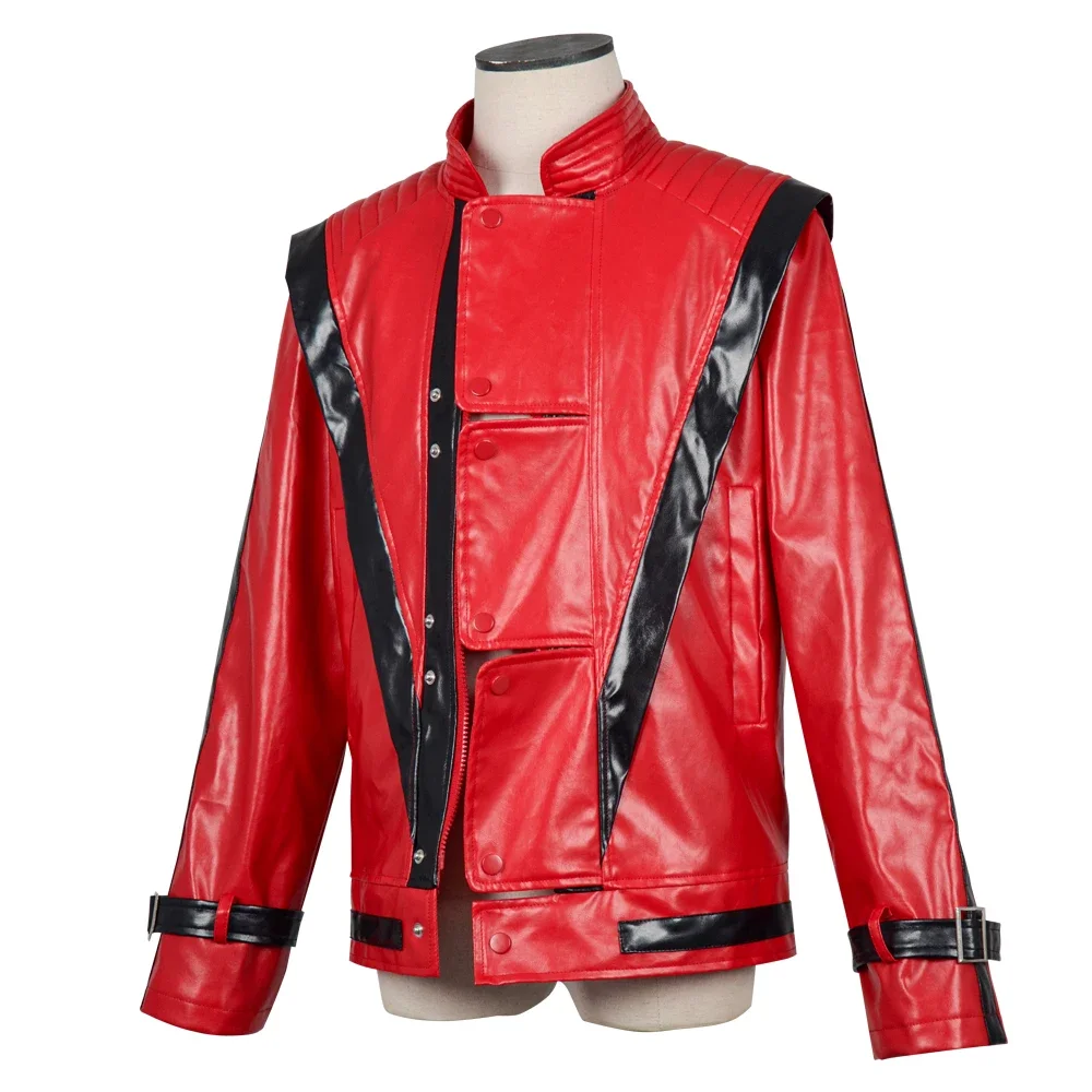 남성 코스프레 재킷 마이클 잭슨 인조모형 할로윈 파티  - Bomber Jacket Men 리뷰 및 가격
