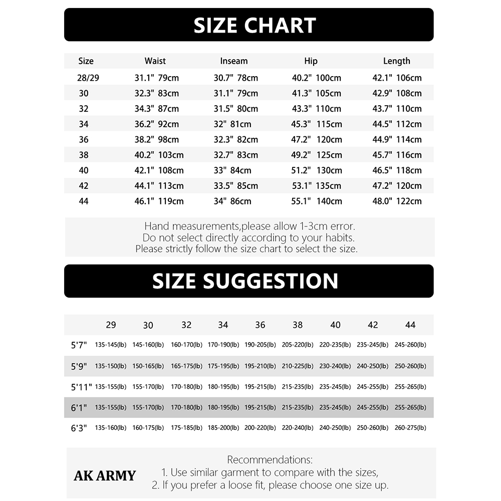 AKARMY 카모 카고 팬츠, 야외 멀티 포켓 립스톱  - Cargo Jogger Pants 리뷰 및 가격