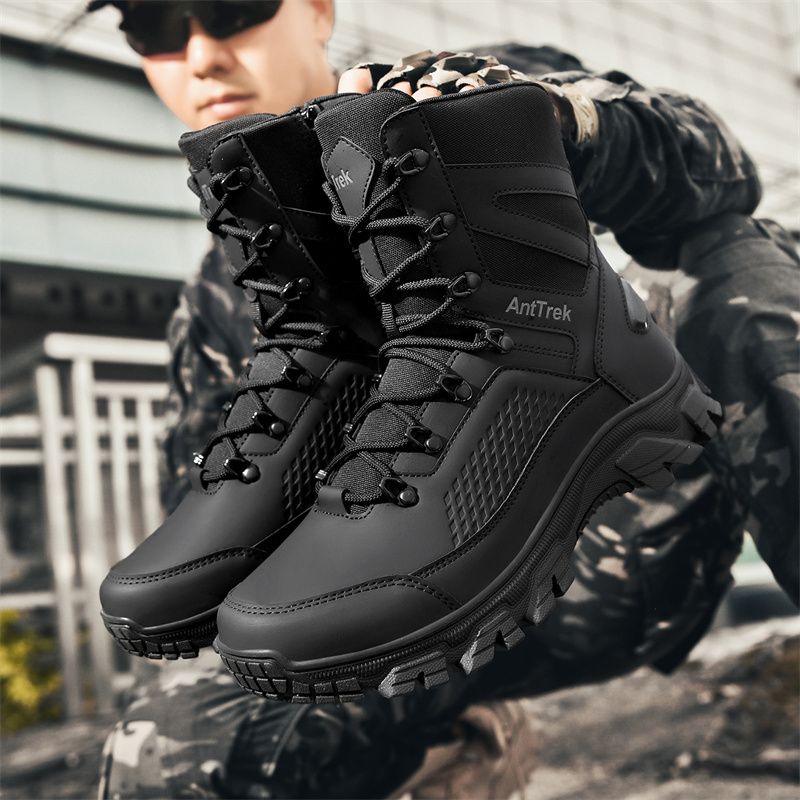 남성용 와일드 트레이닝 부츠 사계절용 하이탑 논슬립 방 - Men'S Fashion Hiking Boots 리뷰 및 가격