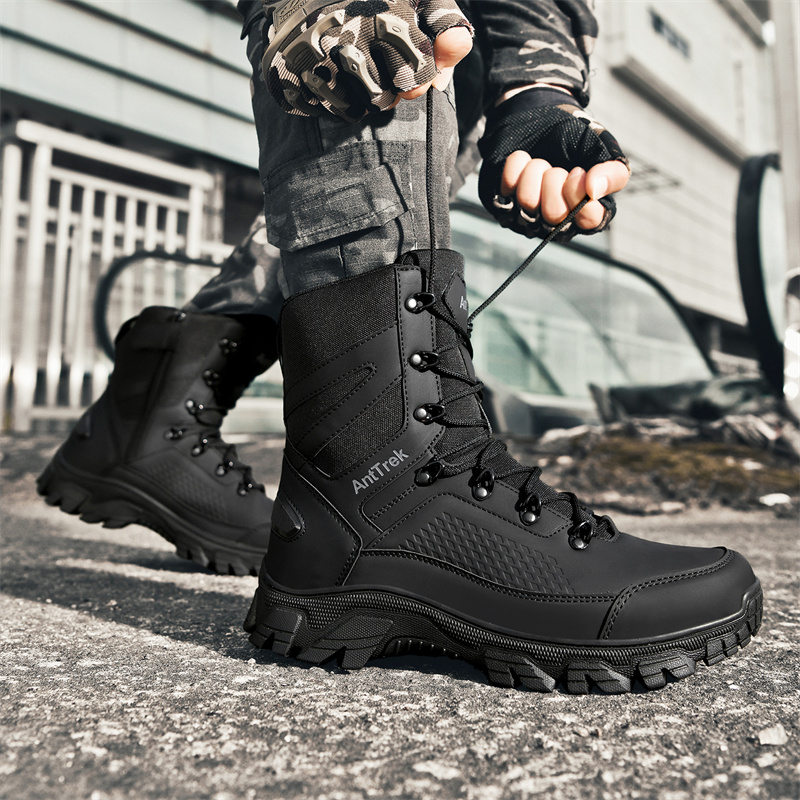 남성용 와일드 트레이닝 부츠 사계절용 하이탑 논슬립 방 - Men'S Fashion Hiking Boots 리뷰 및 가격