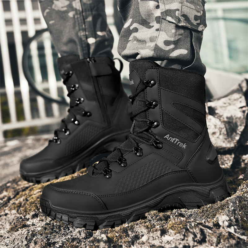 남성용 와일드 트레이닝 부츠 사계절용 하이탑 논슬립 방 - Men'S Fashion Hiking Boots 리뷰 및 가격