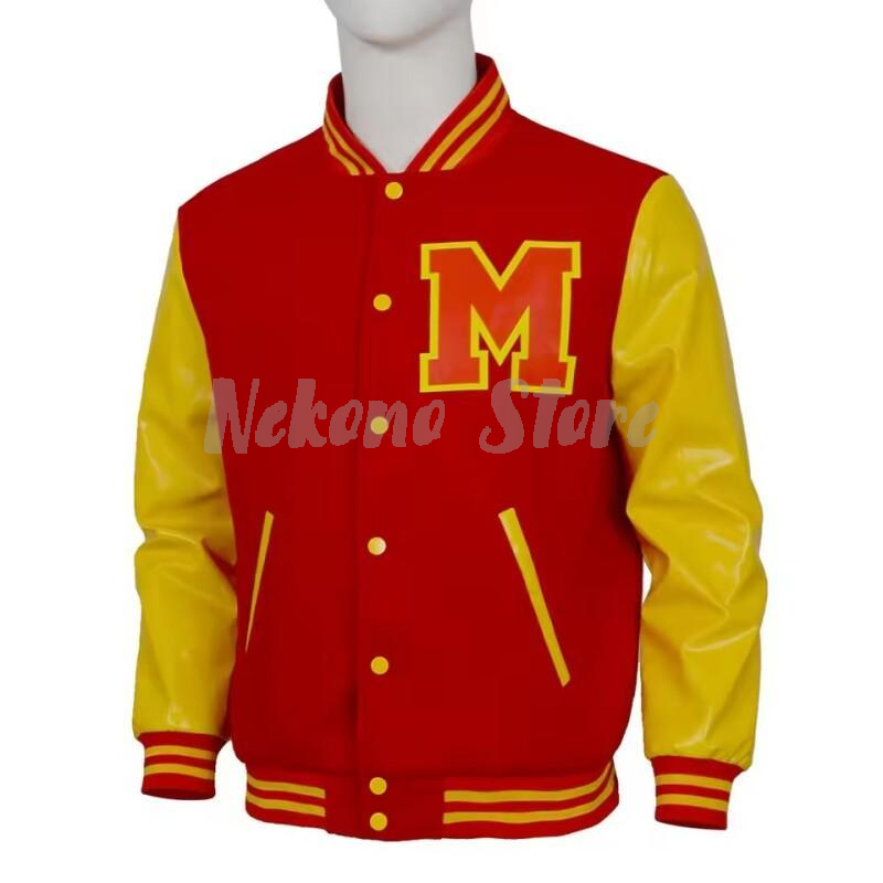 마이클 잭슨 클래식 레트로 재킷 레드 옐로우 컬러블록  - Bomber Jacket Men 리뷰 및 가격
