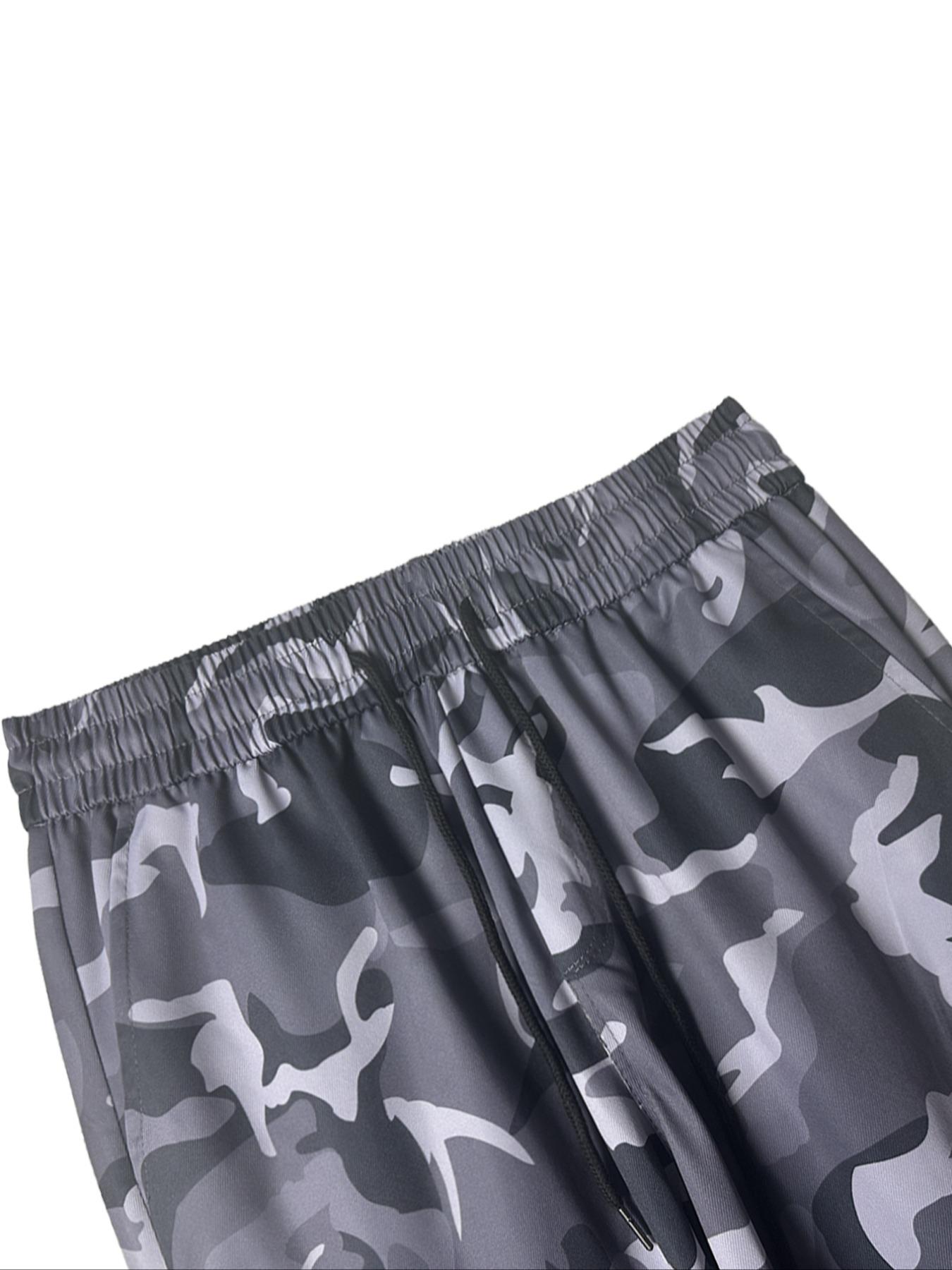 남성용 신상 카모 팬츠 패션 아웃도어 와이드 레그 팬츠 - Mens Fashion Camo Pants 리뷰 및 가격