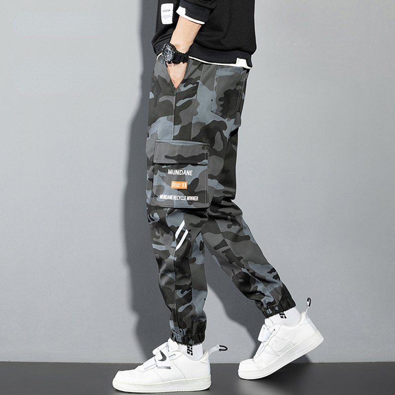 오렌지 카고 바지 남성 힙합 조깅 Y2K streetw - Mens Fashion Camo Pants 리뷰 및 가격