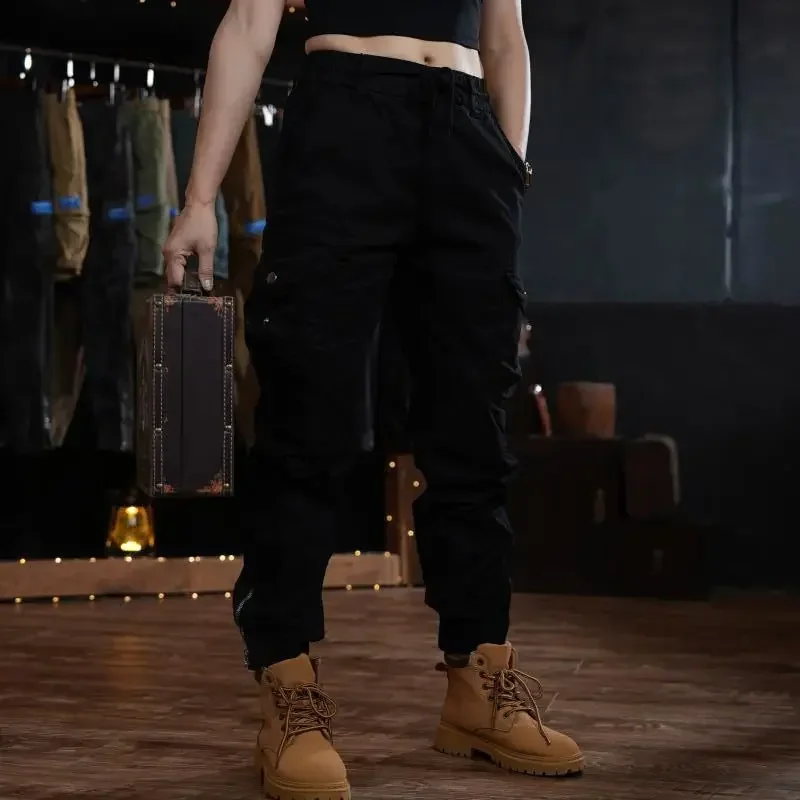 멀티 포켓 야외 바지 남성용 카고 바지 카키 하이킹 슬 - Cargo Jogger Pants 리뷰 및 가격