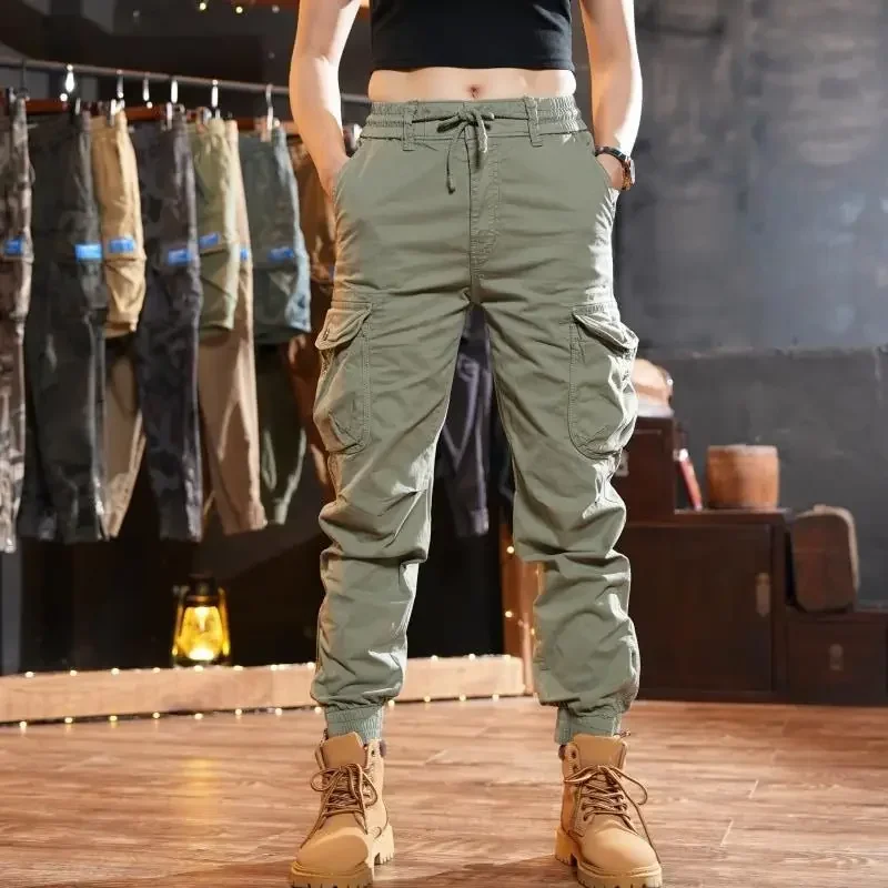 멀티 포켓 야외 바지 남성용 카고 바지 카키 하이킹 슬 - Cargo Jogger Pants 리뷰 및 가격