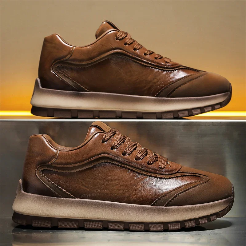 럭셔리 남성 운동화 올 시즌 가죽 캐주얼 스포츠 신발  - Men'S Fashion Hiking Boots 리뷰 및 가격