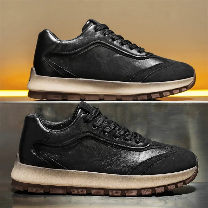 럭셔리 남성 운동화 올 시즌 가죽 캐주얼 스포츠 신발  - Men'S Fashion Hiking Boots 리뷰 및 가격