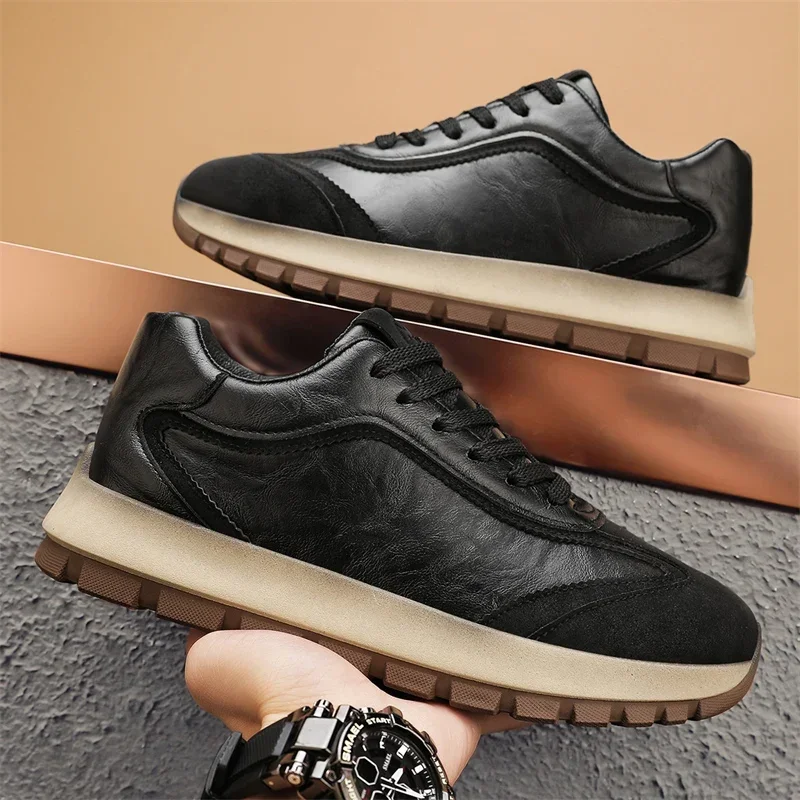 럭셔리 남성 운동화 올 시즌 가죽 캐주얼 스포츠 신발  - Men'S Fashion Hiking Boots 리뷰 및 가격