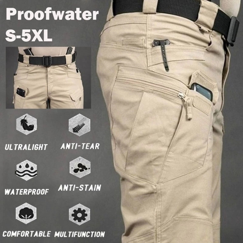 남성 전술 카고 바지 6XL 플러스 사이즈 야외 캐주얼 - Cargo Jogger Pants 리뷰 및 가격